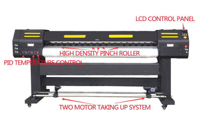 1.6m double epson tx800 heads eco solvent inkjet printer2